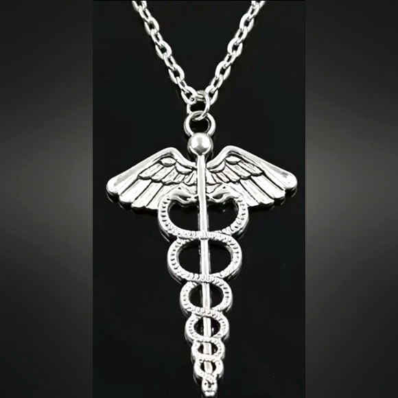 New- Medical Emblem Necklace - Picture 1 of 1
